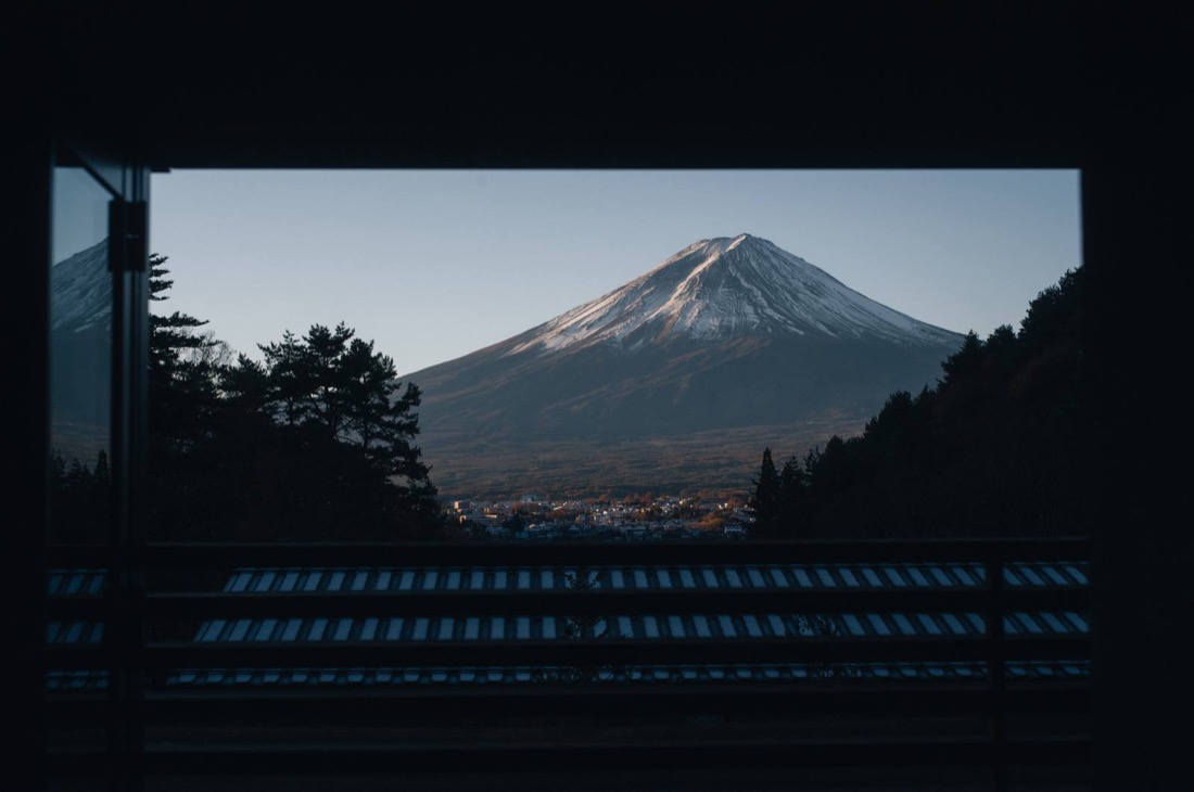 Mount Fuji at first light